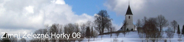 N�dhern� v�trem o�lehan� kostel�k v Borov�.